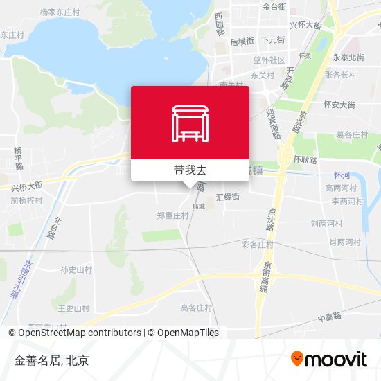 金善名居地图