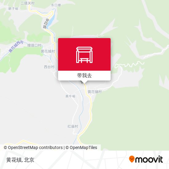 黄花镇地图