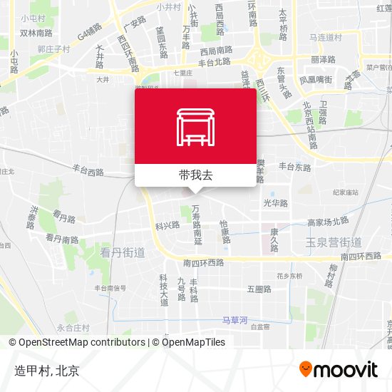 造甲村地图