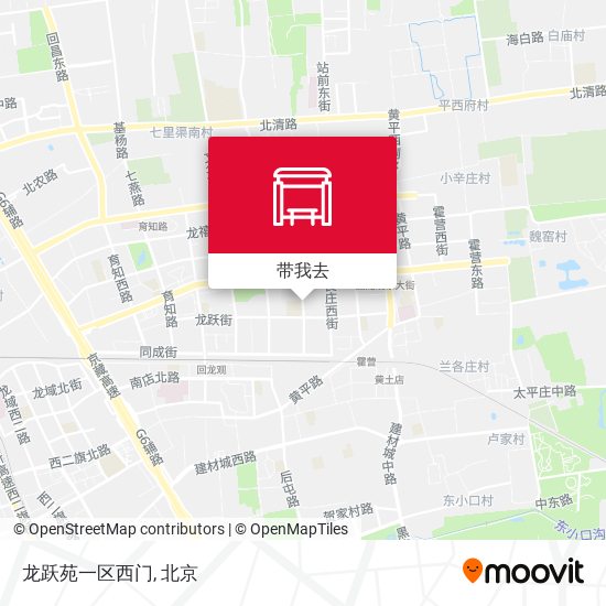 龙跃苑一区西门地图