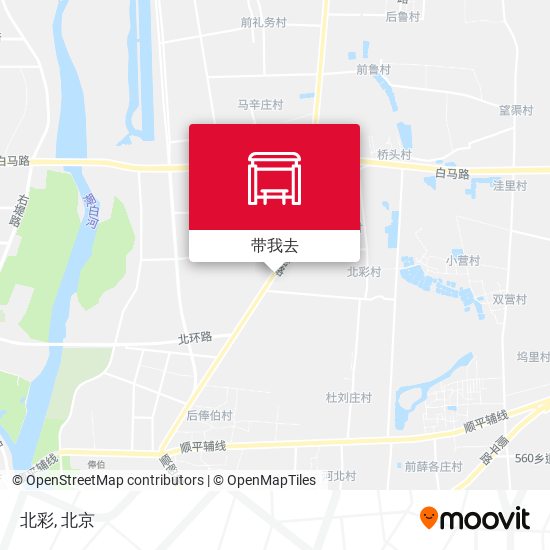 北彩地图