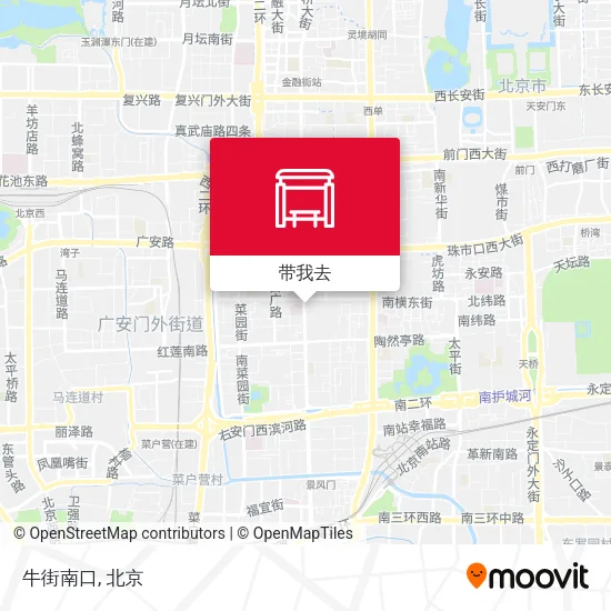 牛街南口地图