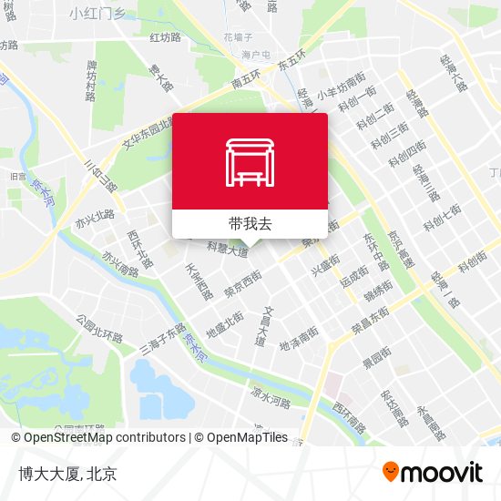博大大厦地图