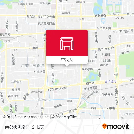 南樱桃园路口北地图