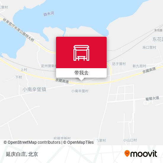 延庆白庄地图