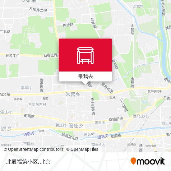 北辰福第小区地图