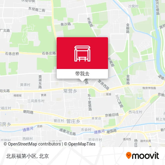 北辰福第小区地图