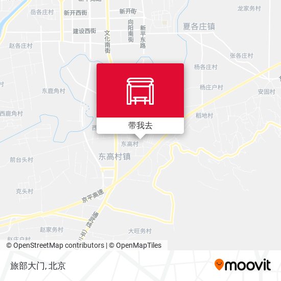 旅部大门地图