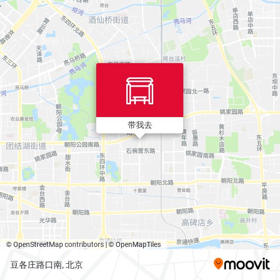 豆各庄路口南地图