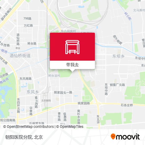 朝阳医院分院地图
