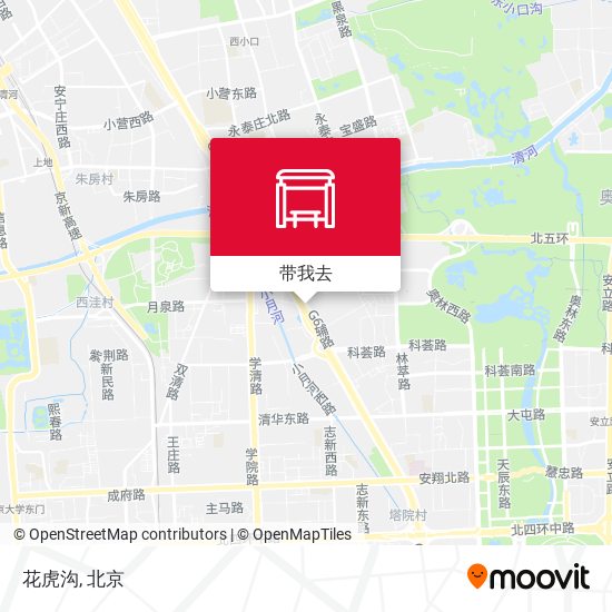 花虎沟地图
