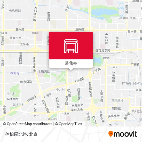 莲怡园北路地图