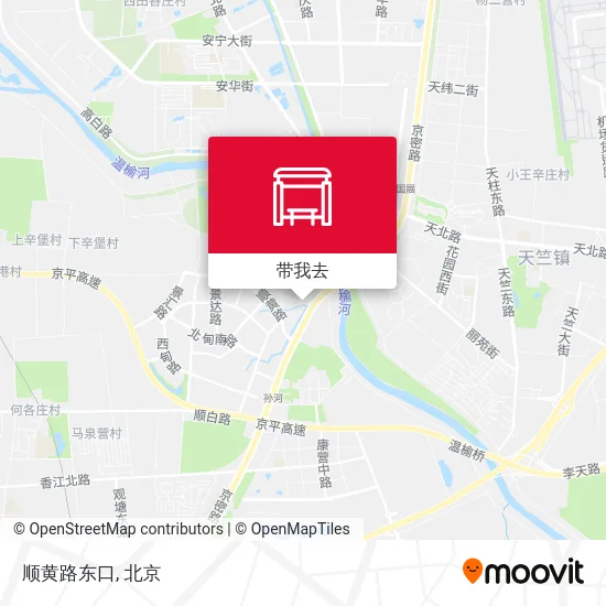 顺黄路东口地图