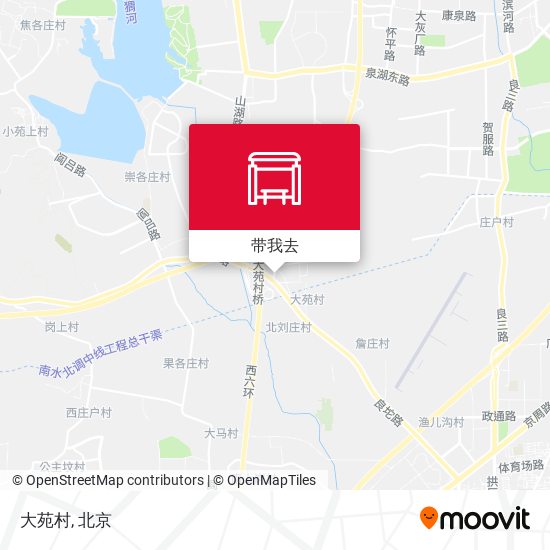 大苑村地图