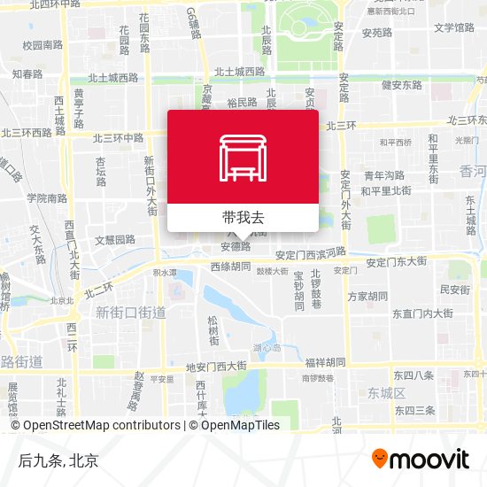 后九条地图