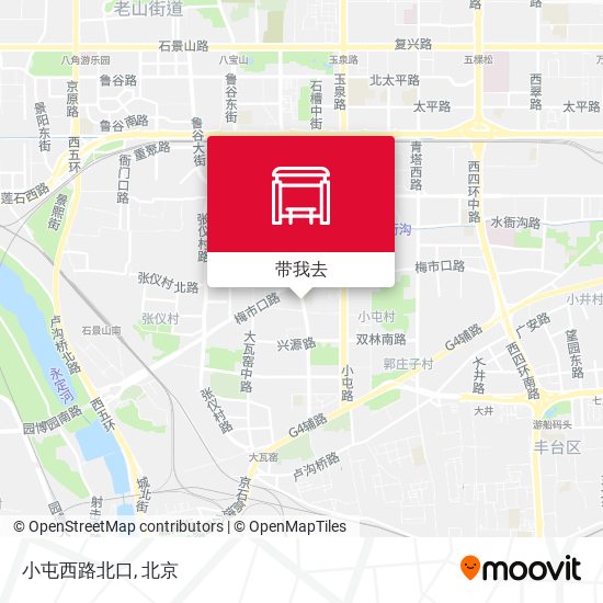 小屯西路北口地图