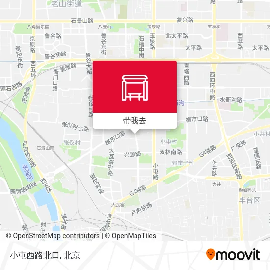 小屯西路北口地图