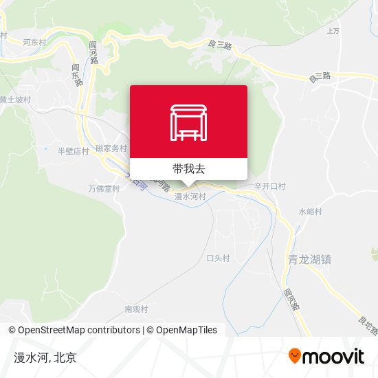 漫水河地图