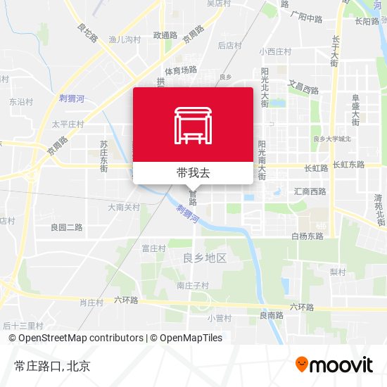 常庄路口地图