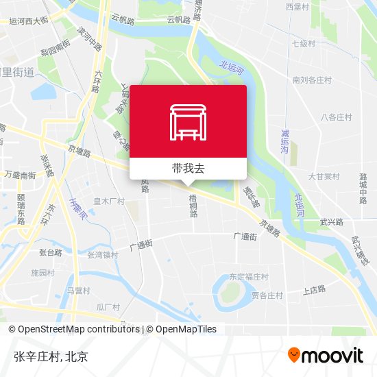 张辛庄村地图