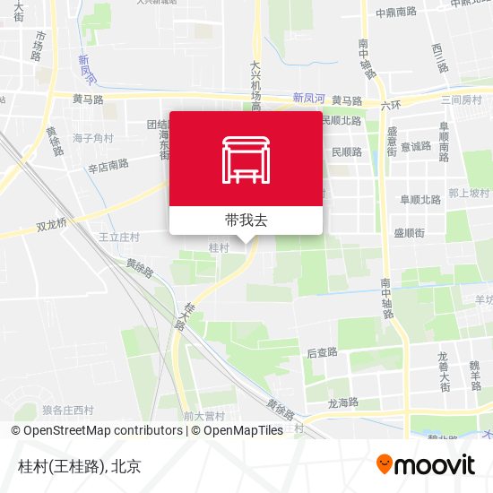 桂村(王桂路)地图