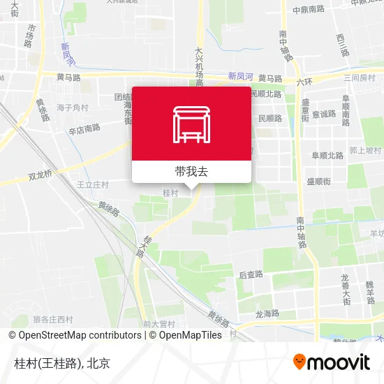 桂村(王桂路)地图