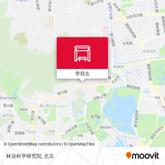 林业科学研究院地图