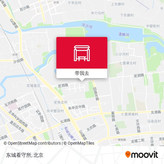 东城看守所地图