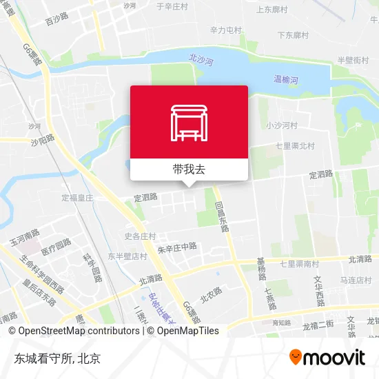 东城看守所地图