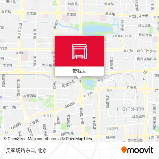 吴家场路东口地图