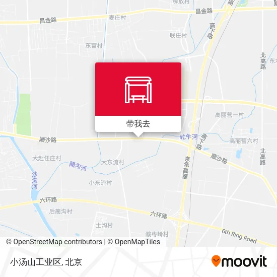 小汤山工业区地图