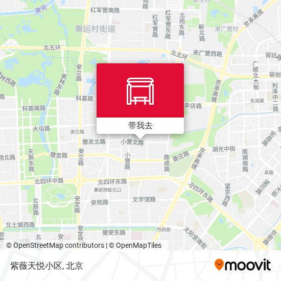 紫薇天悦小区地图
