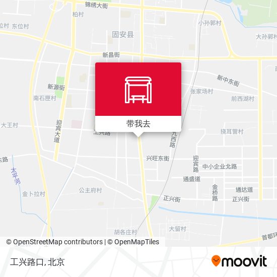 工兴路口地图