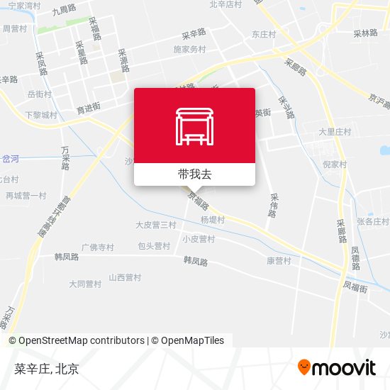 菜辛庄地图
