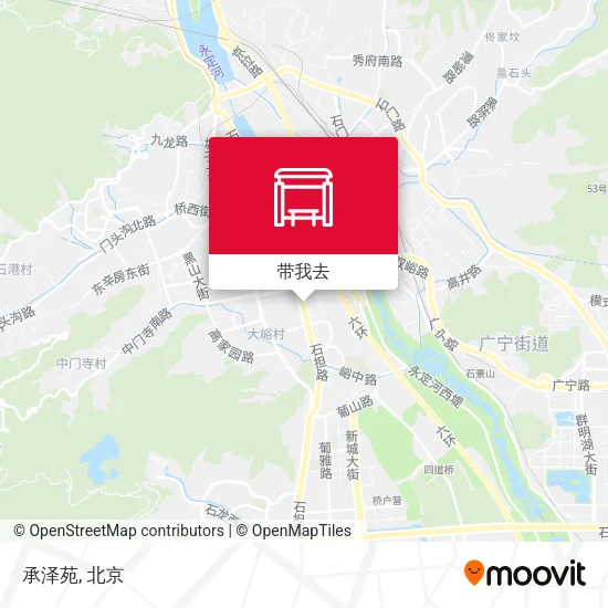 承泽苑地图