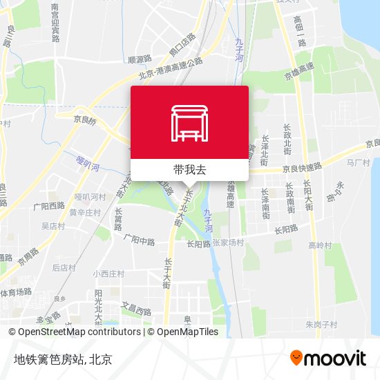 地铁篱笆房站地图