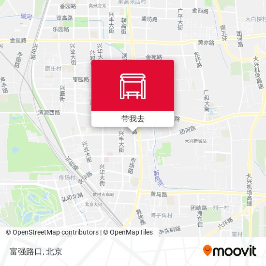 富强路口地图