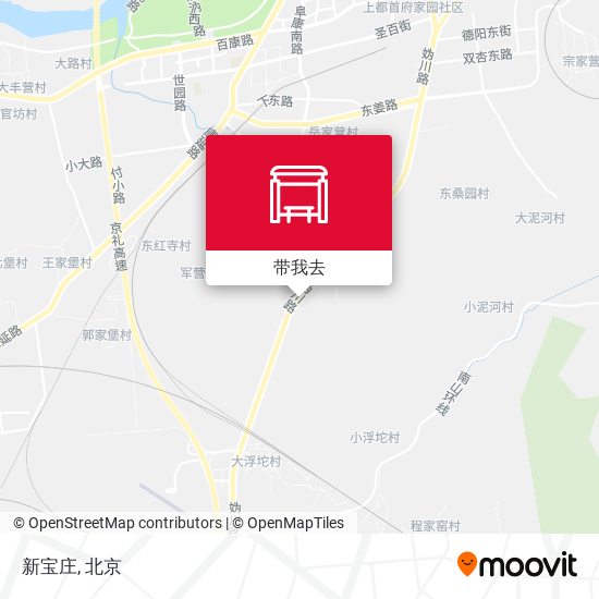 新宝庄地图
