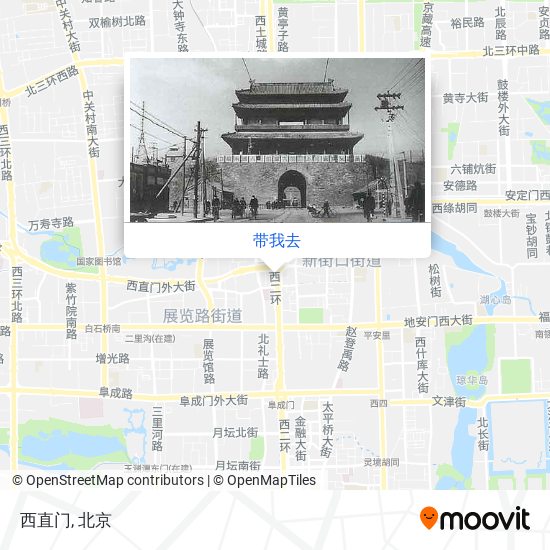 西直门地图