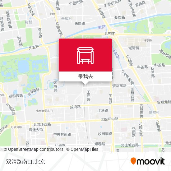 双清路南口地图