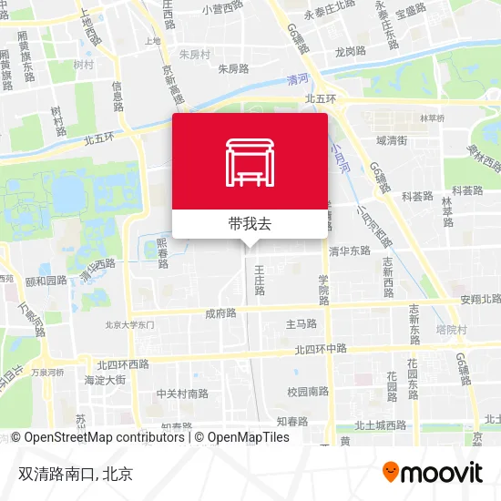双清路南口地图