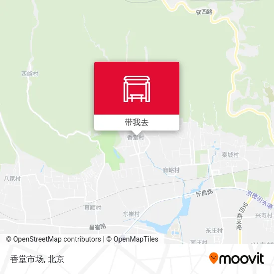 香堂市场地图