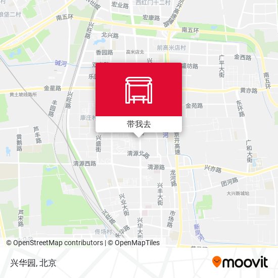 兴华园地图