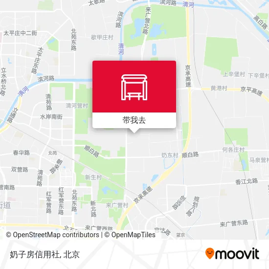 奶子房信用社地图