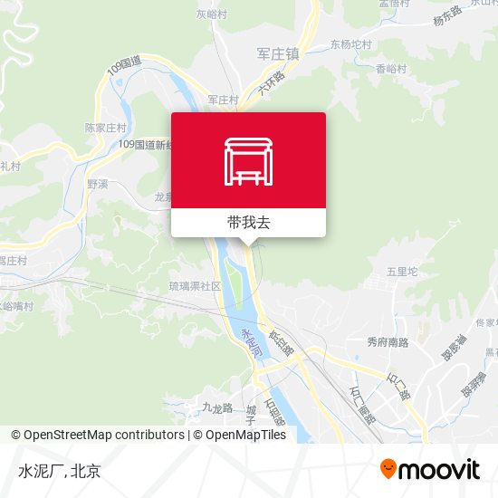 水泥厂地图