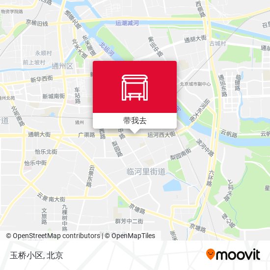 玉桥小区地图