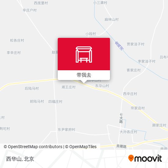 西华山地图