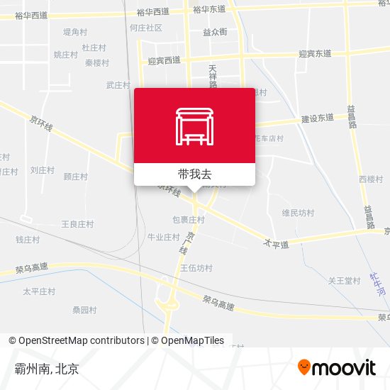 霸州南地图