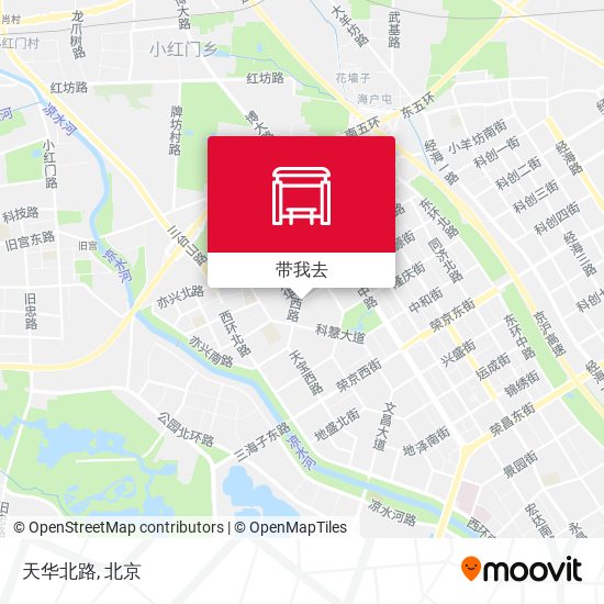 天华北路地图