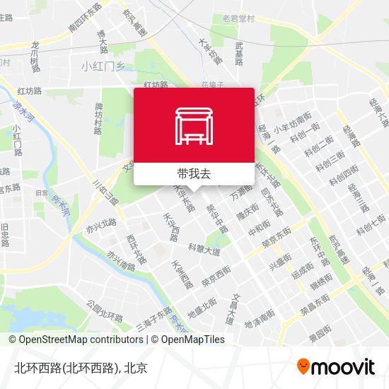 北环西路地图